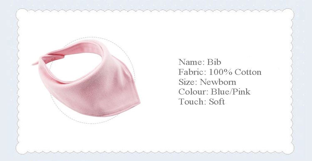 Customised 100% Cotton Baby Bib - thewatermelonkids