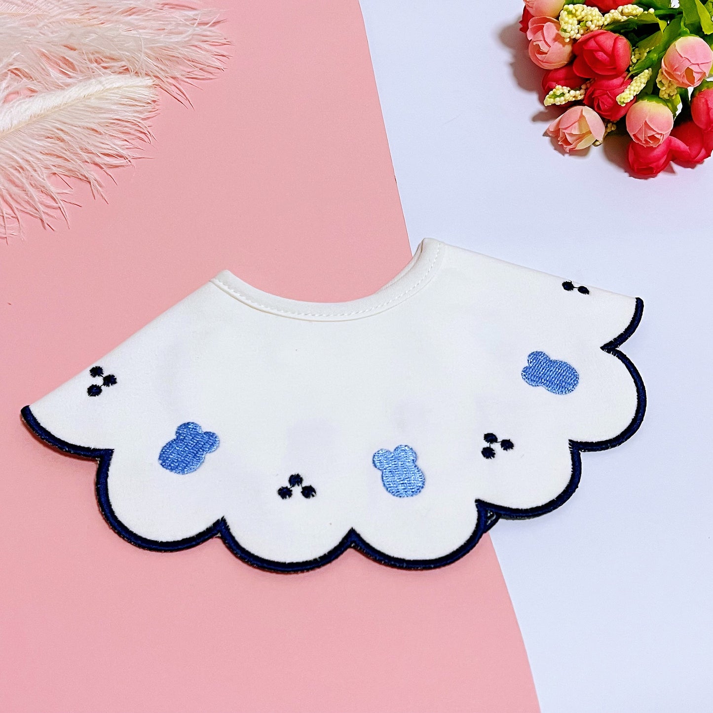 Fanciful High Quality Cotton Baby Bib