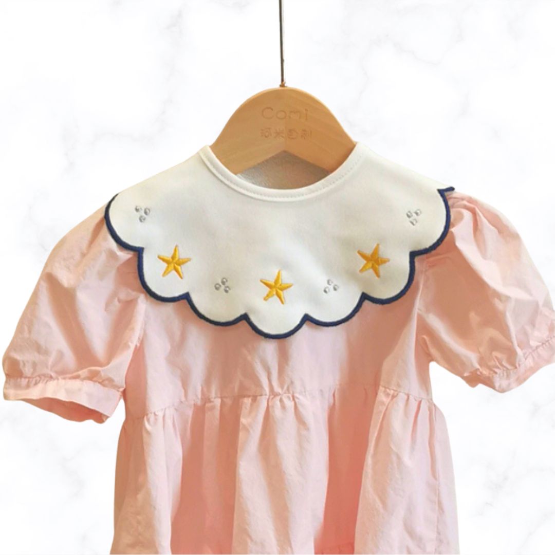 Fanciful High Quality Cotton Baby Bib