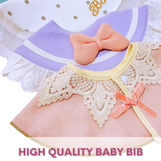 Fanciful High Quality Cotton Baby Bib