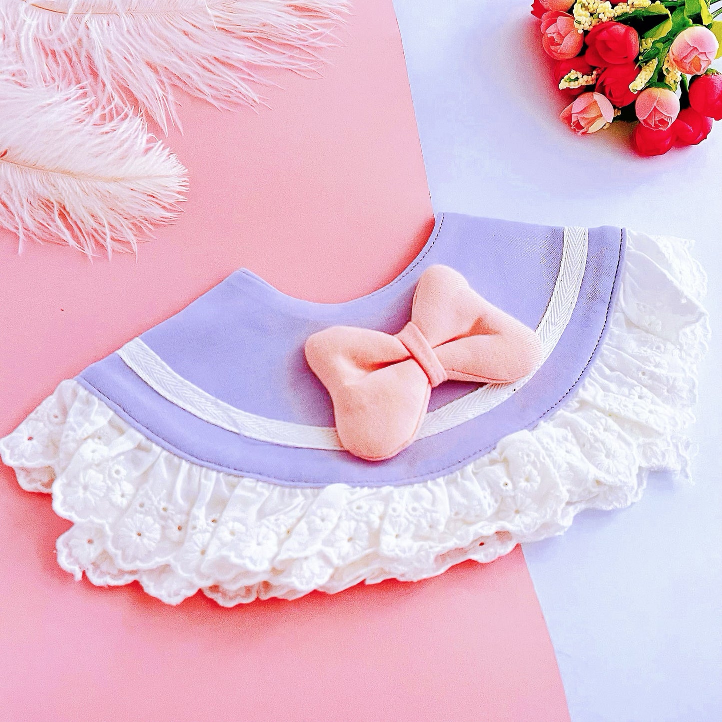 Fanciful High Quality Cotton Baby Bib