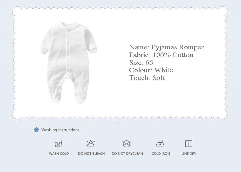 Customised 100% Cotton Baby Pyjamas Gift Set