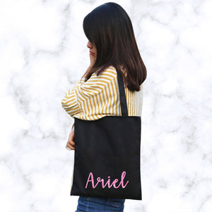 Personalised Handmade Fabric Tote Bag - 35cm x 40cm